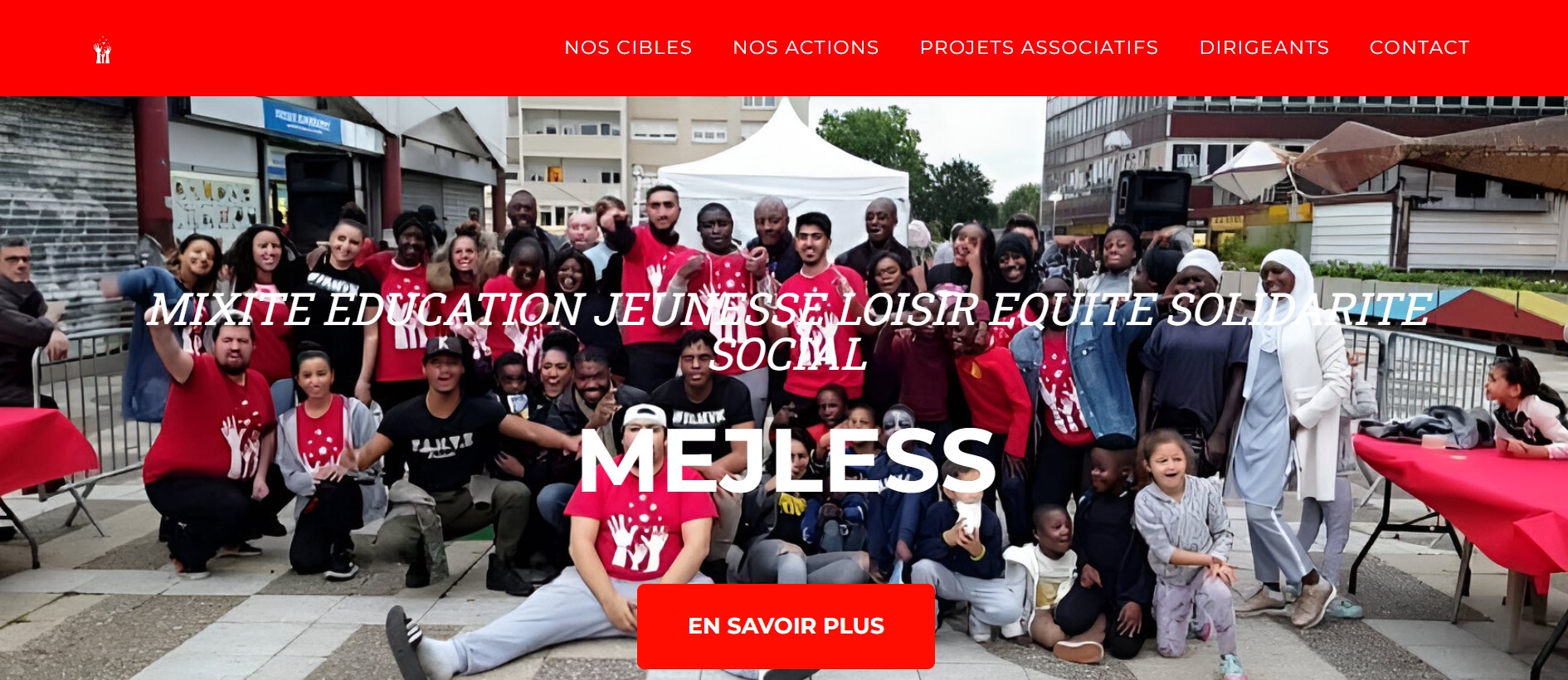 Aperçu du site web Mejless